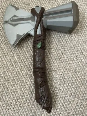Marvel Thor Love And Thunder Stormbreaker Electronic Axe Toy With Sound VGC • £7