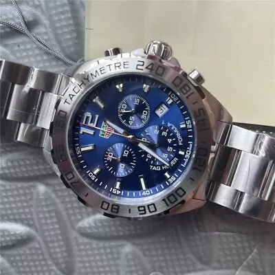 Tag Heuer Formula 1 Blue Dial 43mm Men's Watch CAZ101K.BA0842 43mm Quartz Chrono • $795