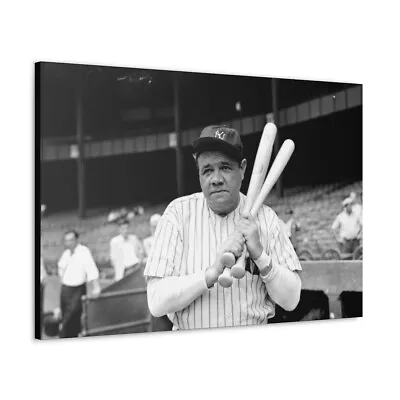 36x24 New York Yankees Babe Ruth Canvas • $119.99