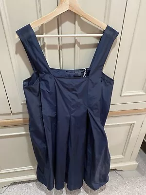 COS Size 44 Navy Pinafore Dress Stick Out Style! Never Worn With Tags • £0.99