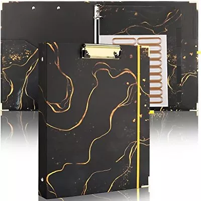 3 Ring Binder 1 Inch With 5-Tab Binder Dividers And 2 Inside Pockets Holds L... • $32.53