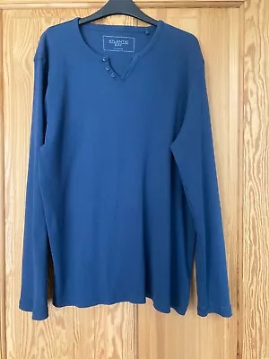 £3 • Buy Atlantic Bay Long Sleeve Blue Top Size XL