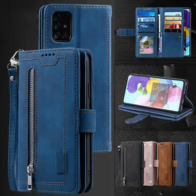 For Samsung Galaxy A51 A71 A20 A30 A50 A10 Luxury Case Leather Wallet Flip Cover • $19.99