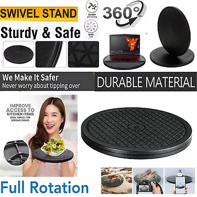 10  Rotating Display Turntable Stand Icing Cake Jewelry 360° Revolving Holder Uk • £8.99