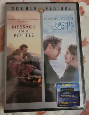 Double Feature Message In A Bottle/Nights In Rodanthe Dvd Sealed E1 • $10