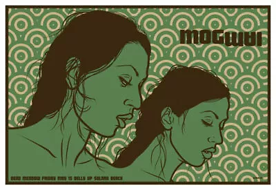 Scrojo Mogwai Dead Meadow 2009 Poster Belly Up Tavern Solana Beach Mogwai_0905 • $29.99