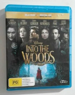 Into The Woods Blu-Ray (2015) Meryl Streep Marshall (DIR) Cert PG Amazing Value • £3.99