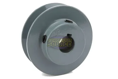 2.75  Single Groove Pulley V Style Section A Belt 4L 5/8  Shaft Cast Iron • $18.95