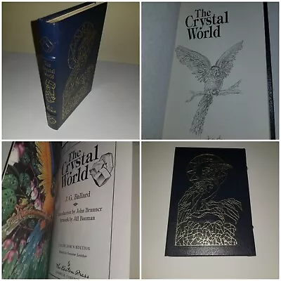 Crystal World J. G. Ballard With Original Drawing By Artist Signed Easton Press • £154.40