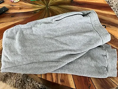 Zanerobe Mens Grey Slim Fit Sureshot Fleece Jogger Pants Size 34 • $24.99