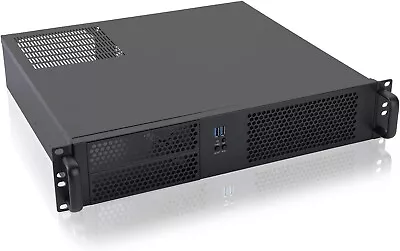 RackChoice 2U Micro ATX Compact Rackmount 2 X 5.25 Chassis Support ATX PS2 • $96