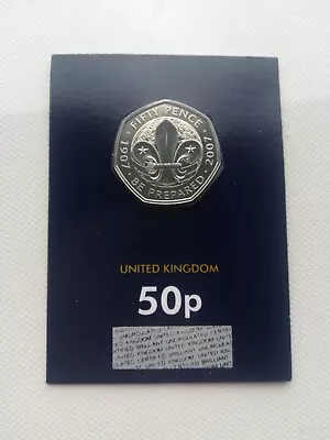 2019 Anniversary Of The 50p Scouts Fifty Pence BUNC/Unc/Bu • £4.99