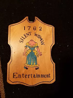 Vintage Wood Tavern Sign • $1.99