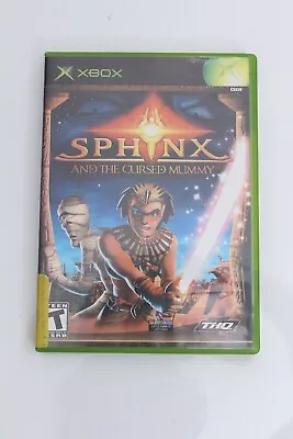 XBOX Sphinx And The Cursed Mummy Game TESTED With Manual • $10