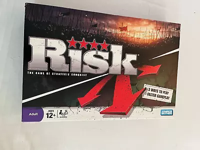 VINTAGE Risk Reinvention Hasbro 2008 War Strategy Classic Board Game • $9.55