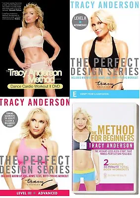 £19.21 • Buy Tracy Anderson Method Dance Cardio Workout 2 Perfect Design Series 2 3 Reg 2 DVD