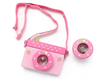 Mother Garden Wooden Toy Strawberry Camera • $56