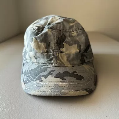 Carhartt Workwear Logo Camo Hook & Loop Military Style Hat Cap One Size • $14.99