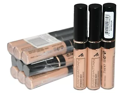 12 X Manhatten Powder Mat Camouflage Concealer | 300 Medium | RRP £71.88 • £19.99