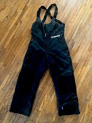 YAMAHA Collection Factory Snowmobile Bibs Pants Insulated Like New Racing • $24.99