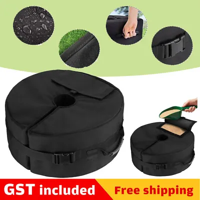 $20.75 • Buy Foldable Weight Sand Bag For Umbrella Base Stand Outdoor Patio Tent Billboard