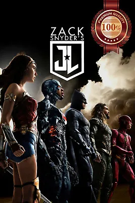 $23.95 • Buy Zack Snyder's Justice League V2 Hbo Official Original Movie Print Premium Poster