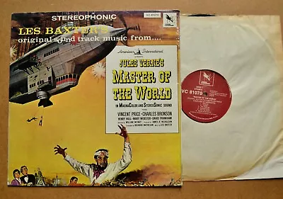 Vc 81070 - Les Baxter - Master Of The World - Soundtrack Ost -  Us Press - Ex • £4