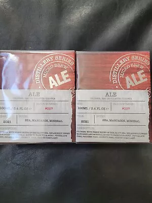 2 X ALE COLOGNE DISTILLERY SERIES FACTORY SEALED Batch Number 007 - 3.4 FL OZ • $29.90