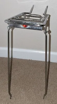 1970s 1980s Rear Bike Bicycle Rack Carrier Alloy Vintage Silver W/ Red Reflector • $29.99