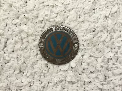 Vintage VW Original 100000km Badge NOT REPRO • $63.15