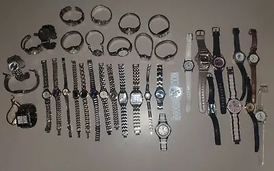 Vintage/Now Watch Lot Of (38) Women’s Dress & Casual Ladies Wristwatches 🔥  • $61