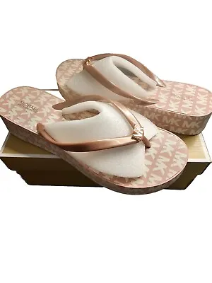 Michael Kors Flip Flop Sandals Rose  Size 9 Women's  New • $29.99