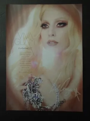 2010 MAC COSMETICS Magazine Ad - Viva Glam LADY GAGA • £12.54