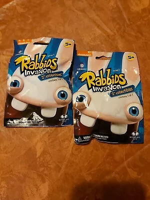 Rabbids Invasion Series 1 Blind Pack - Bag 2  Collectibles Set Of 2-Nickelodeon • $10