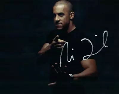 Vin Diesel Signed 8x10 Picture Autographed Photo Pic And COA • $58.67