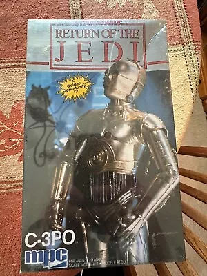 MPC Star Wars ROTJ C-3PO Model Kit 1-8 1983 1-1935 Sealed  • $25.50