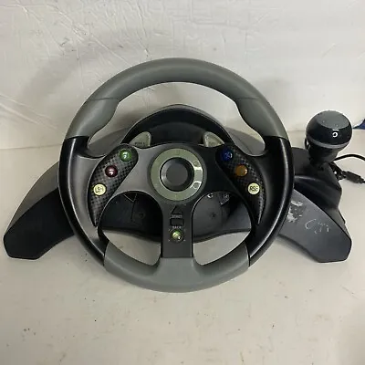 Mad Catz MC2 For XBOX 360 Racing Steering Wheel & Shifter (STEERING WHEEL ONLY) • $24.99