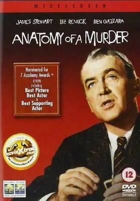 Anatomy Of A Murder DVD Drama (2001) James Stewart Quality Guaranteed • £3.67