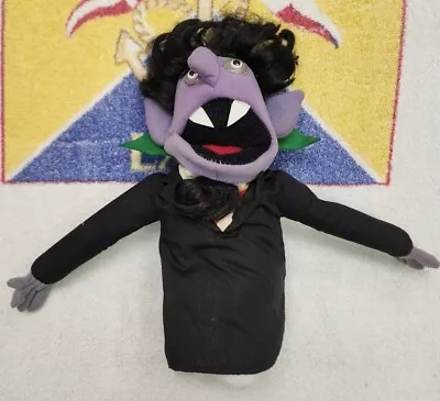 Vintage 70's THE COUNT Sesame Street Jim Henson Muppet Hand Puppet 1976 Nice! • $75