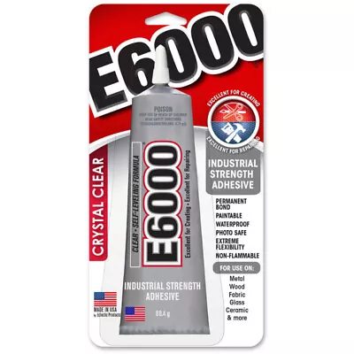 E6000 Industrial Strength Glue Adhesive 80.4 - GENUINE • $16