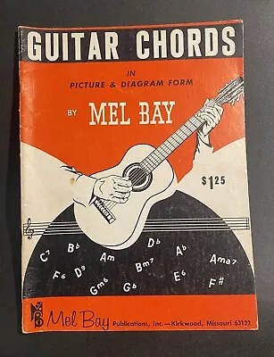 Mel Bay 1959 Guitar Chords/ Guitar Method Grade 1 • $10