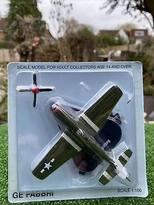 GE Fabbri 1:100 Scale - North American P-51 Mustang Diecast Model - GE FABBRI • $11.75