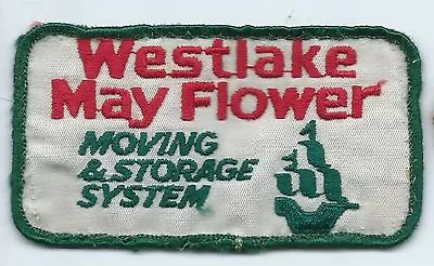 Westlake May Flower Moving & Storage System Truck Driver Patch 2-1/2 X 4-1/4 • $12.99