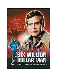 The Six Million Dollar Man: Pilot TV Movies And Season 1 (DVD 6-Disc Set) USED • $15