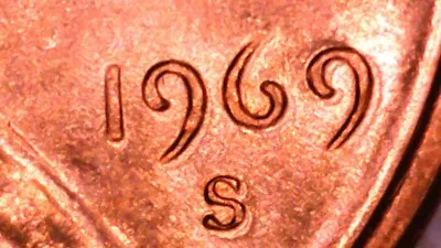 $6.50 • Buy 1969 S 1969s DDO DDR Lincoln Memorial Penny  Beautiful Error Coin