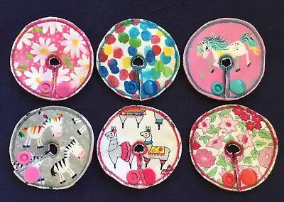 6 Button Buddies - GIRLS - Mickey G Tube J Peg Feeding Tube Button Covers Pads • $13