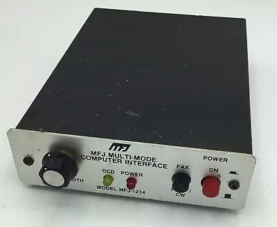 MFJ MFJ-1214 Multi-Mode Computer Interface For Ham Radio Vintage • $13.50