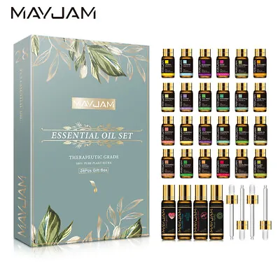 $44.99 • Buy 10/100ml/Set Essential Oil Pure Natural Fragrance Oil For Aromatherapy Diffuser