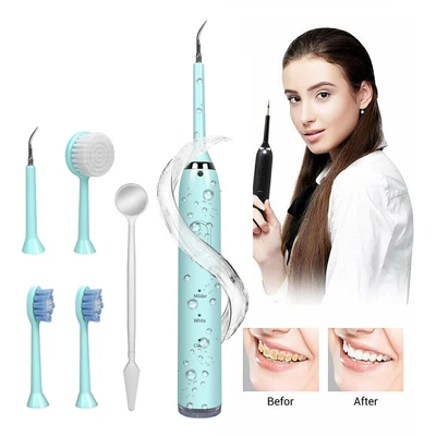 $15.99 • Buy Ultrasonic Tooth Cleaner Electric Plaque Dental Calculus Remover Dental Cleaning