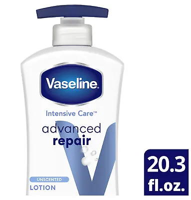 Vaseline Intensive Care  Advanced Repair Unscented Body Lotion 20.3 Oz • $10.98